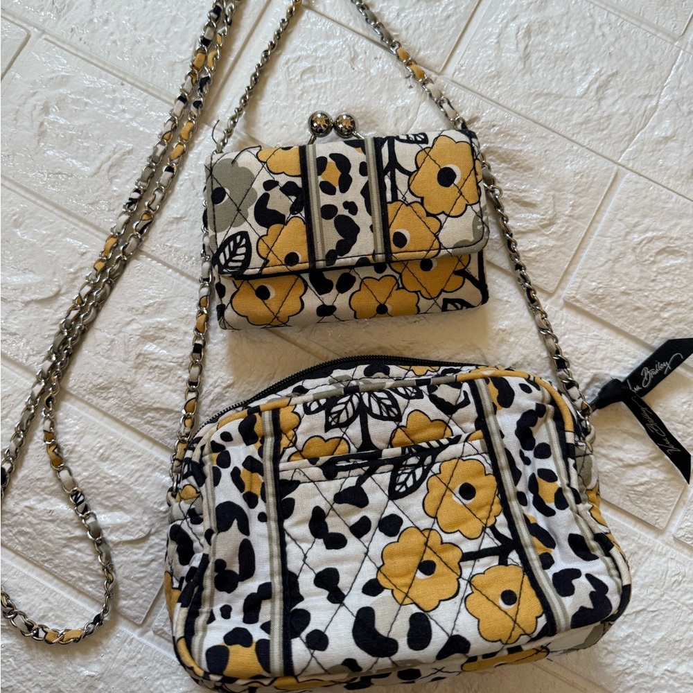Vera Bradley purse and wallet set